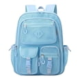 thumbnail image 1 of 32L Large Capacity Mesh Backpack, Breathable Lightweight School Bookbag for Travel Gym, Sturdy Daypack with Padded Straps for Adults, 1 of 10