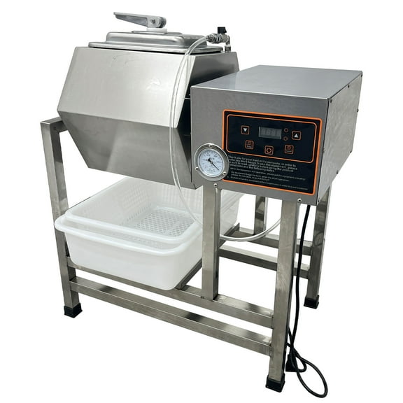 32L Vacuum Pump Meat Vegetable Tumbler Marinator Pickling Machine Meat Bacon Machine