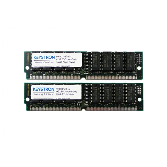 32MB 2x16MB SIMM Memory for Akai Sampler MPC2000 MPC 2000 MPC2000XL MPC 2000XL S2000 S3000XL CD3000XL S300XL RAM by Keystron