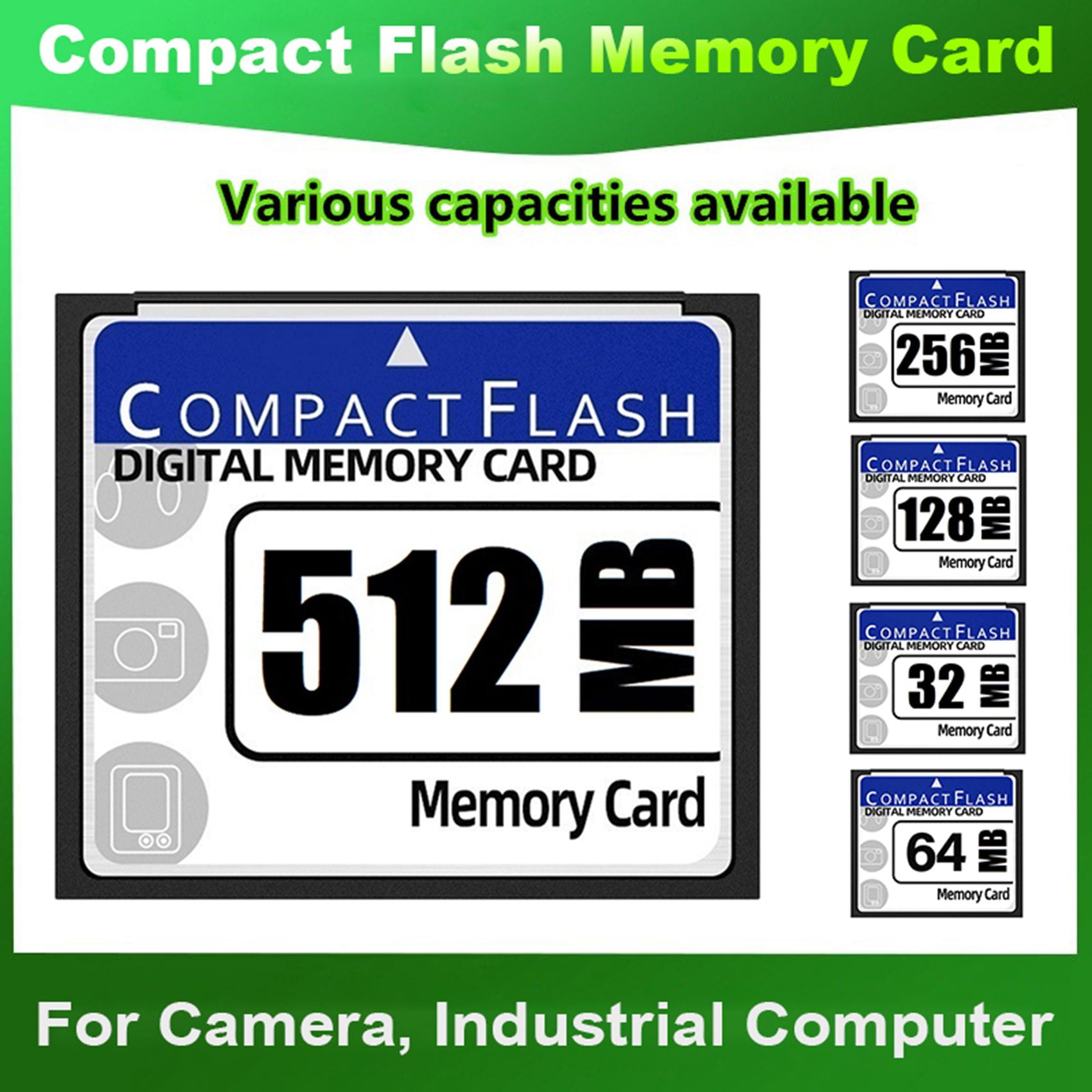 32MB Compact Flash Memory Card for Camera, Advertising Machine ...