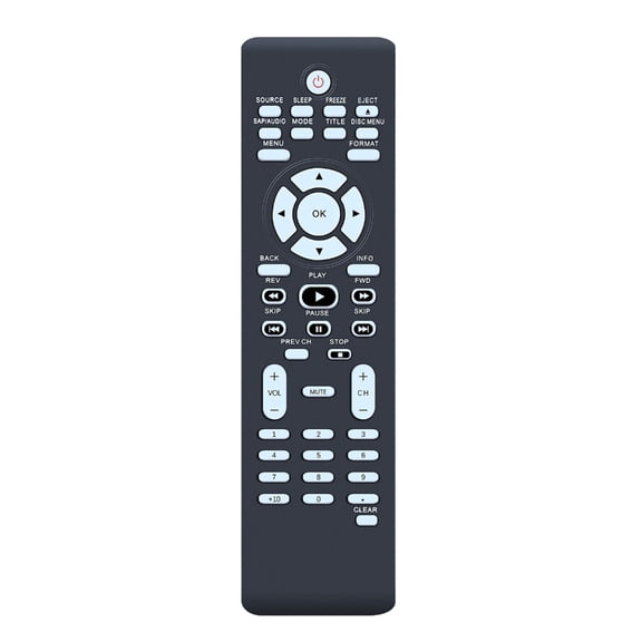 32MF369B TV Remote Control Energy Saving DVDs Remote Control with Strong Housing Simple Operation for Television DVDs