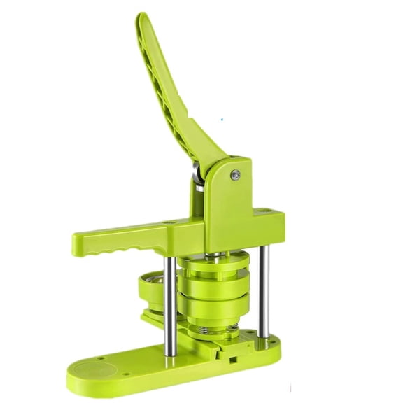 32MM Badge Button Maker Machine Kit with 100Pcs Button Parts+Circle Cutter+3 Mold ,Easy to Use
