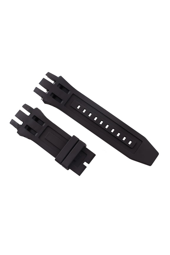 32MMBLACK SILICONE RUBBER STRAP BAND FOR INVICTA RESERVE SUBAQUA SCUBA 908 912