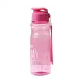 thumbnail image 1 of 32OZ Colorful Clear Water Bottle, Clamshell Leakproof Water Bottle, Portable Press Cup, Student Daily Portable Cup Outdoor Sports Fitness Drinking Tool, 1 of 3