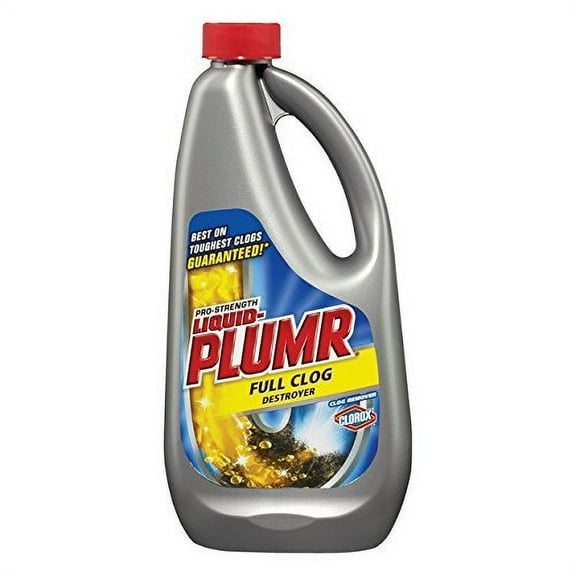 Clorox LiquidPlumr Drain Opener - Clog-Free, Professional Use - Pack of 9, 32OZ