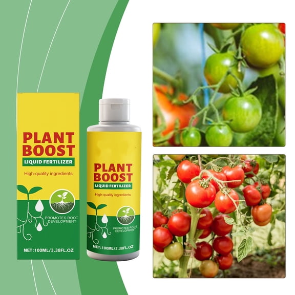 32Oz Plant Boost Liquid Nutrient, Highly Concentrated Organic Plant Food With Balanced Nutrients To Enhance Growth, Boost Yield And Strengthen Root System For Indoor & Outdoor
