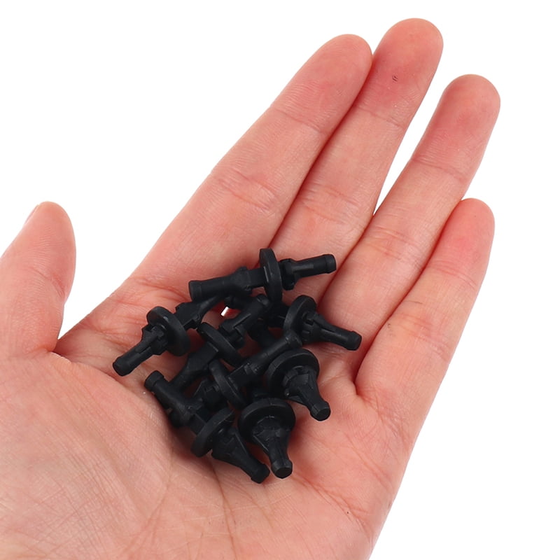 32PC Rubber Anti Vibration Mount Screw Pin Rivet for PC Case Fan Noise