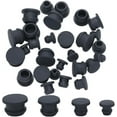 thumbnail image 1 of 32PCS 4 Sizes Silicone Stoppers for Salt and Pepper Shakers 13/64 9/32 23/64 7/16 Inch Black Salt Plug Slot Stopper Replacement Bottle Caps Reusable Round End Cap Corks for Bottles, 1 of 9