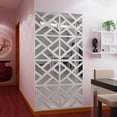 32Pcs 3D Acrylic Wall Sticker DIY Art Decal Home Removable Positive