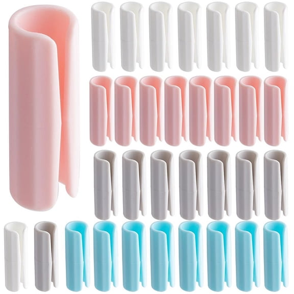 32Pcs 4 Colors Plastic Clamp for Plastic Greenhouses White Fixing Clips Snap Clamp Row Covers Greenhouse Tool