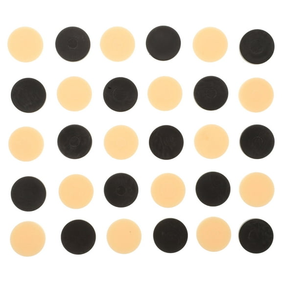 32Pcs Backgammon Pieces Board Game Plastic Checkers Pieces Backgammon Pieces Round Backgammon Pieces Backgammon Game Accessory Accessory