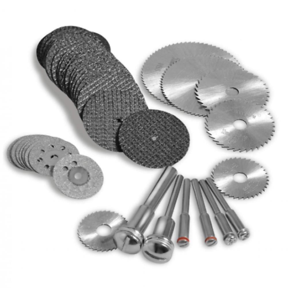 Dremel Diamond Cutting Wheel 32Pcs Diamond Grinding Bits Set Compatible With Dremel Accessory Diamond Drill Bits For Stone