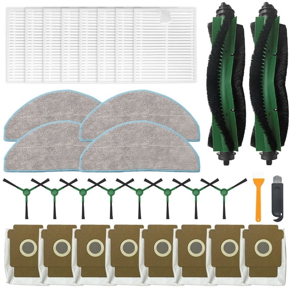 32Pcs For Roomba For Vac 2 Robot Vacuum Q0520 Replacement Parts Easy to Maintain