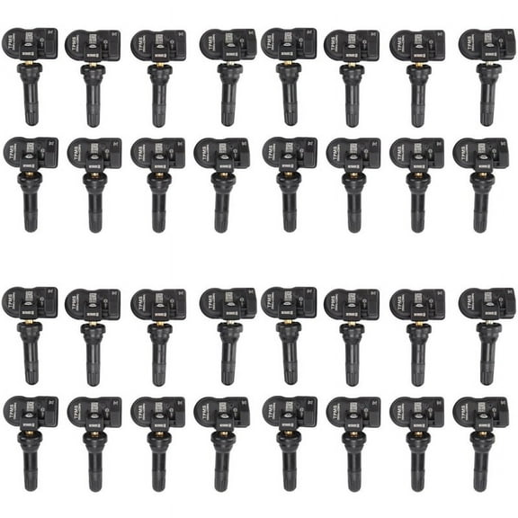 32Pcs Programmable MX Sensor 315MHZ+433MHz 2 in 1 Tire Pressure Sensor Monitor System Universal Editable TPMS Tool-