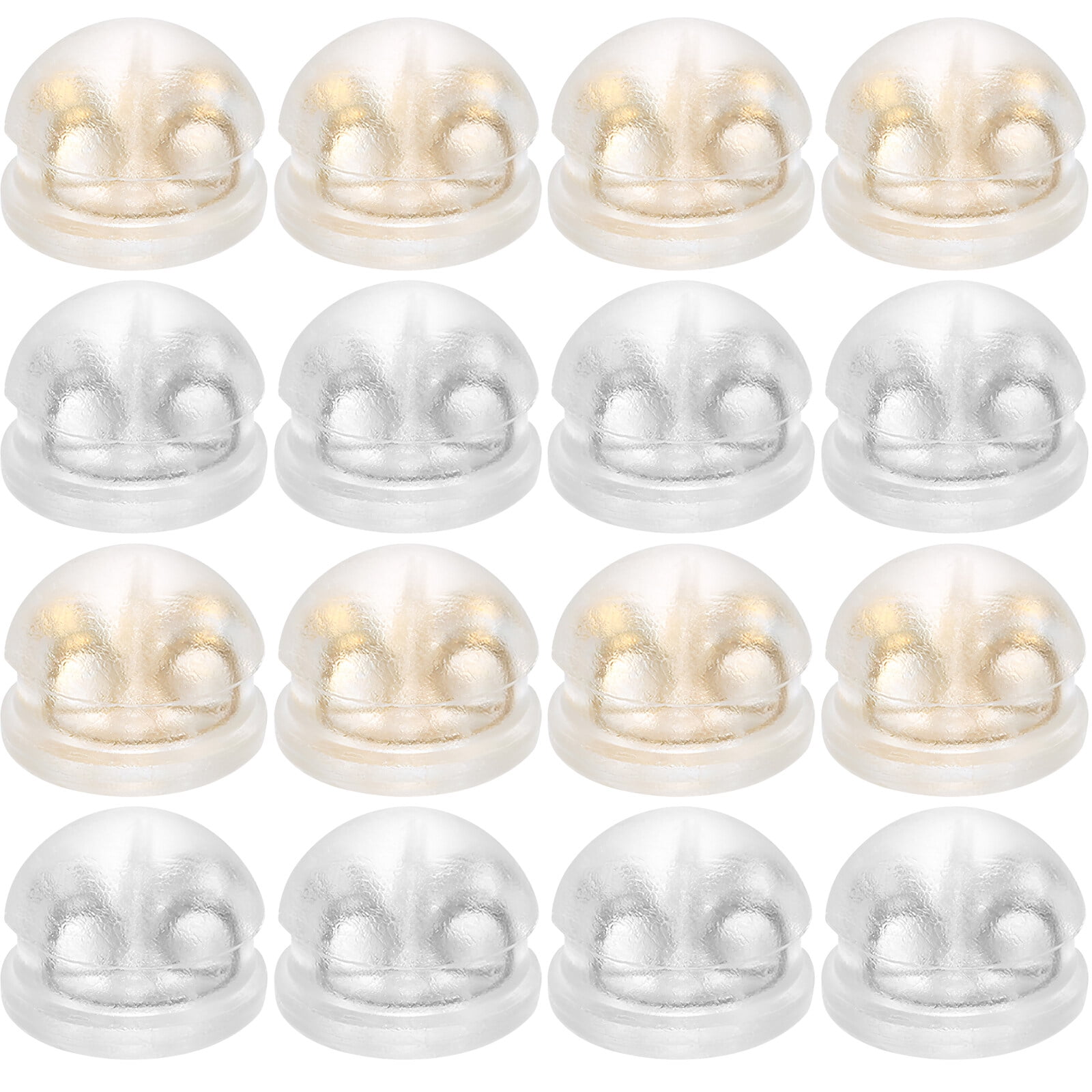 32Pcs Silicone Earring Back Safely Locking Earring Backs for Women