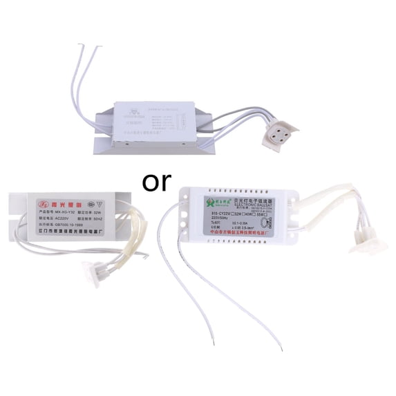 32W Universal Compact Electronic Ballast Start Tube Desk Lights Fluorescent Ballasts for Home Office Supplies