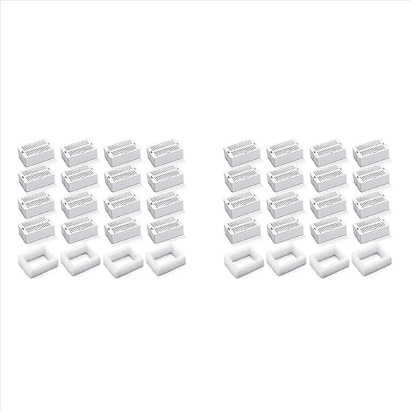 32X Cat Water Fountain Replacement Filters Carbon for Ceramic Pet Drinking Stainless Steel