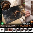 thumbnail image 1 of 32X20 Inch Gothic Halloween Decor Rug, Spooky 3D Crystal Velvet Doormat, Indoor Outdoor Halloween Decor for Front Door Entryway Home Party 1 Pack, 1 of 6