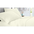 thumbnail image 1 of 32X79" Cot Bed RV Bunk & Truck Sleeper 4 piece RV sheet set 600 TC Bed Sheets for Campers, RV's & Travel Trailers, Cot beds Egyptian cotton sheets 14” Inch Deep Pocket Ivory solid, 1 of 5