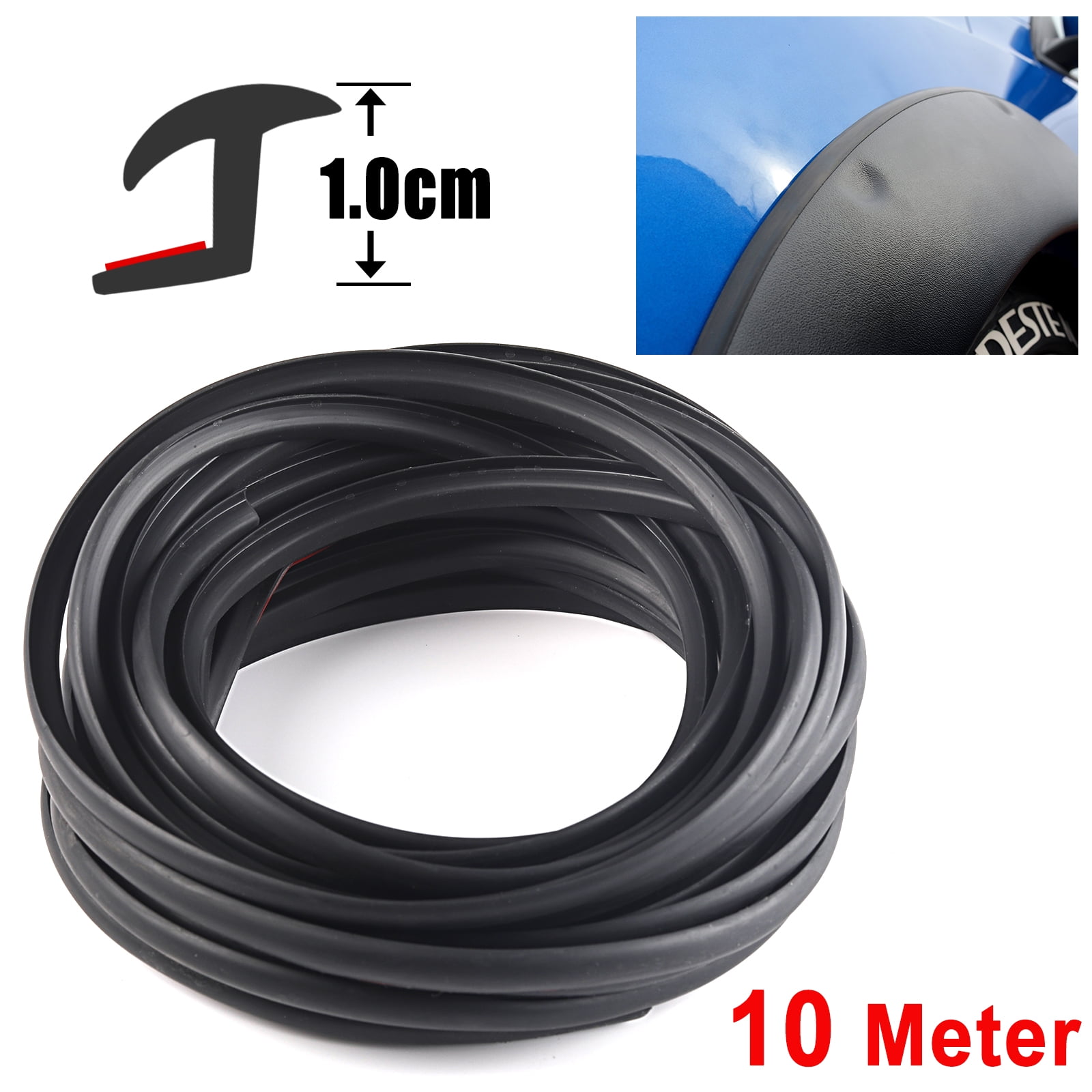 32ft Car Truck Wheel Wells Fender Flare Edge Rubber Trim Wheel Arch
