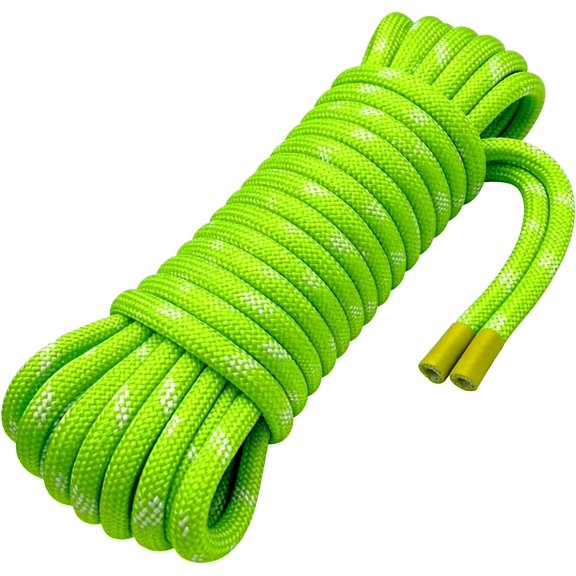 32ft Climbing Rope 10m Outdoor Static 5/16 inch Heavy Duty Rappelling Rope 8mm for Escape Rope Ice Climbing Equipment Fire Rescue Parachute