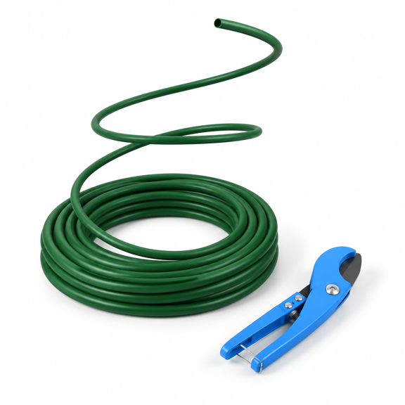 32ft Long 20mm Diameter Flexible Pipe Pvc Tubing - Bendable Stem For Artificial Flowers Balloon Arches Flwedding Decor Diy Crafts