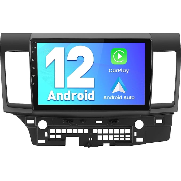 JOYX - 6G 128G - Android 14 IPS Autoradio Passt für Mitsubishi Lancer - Kabellos CarPlay/Android Auto/DSP - LED Kamera & MIC - 10.1 Zoll 2 Din - DAB