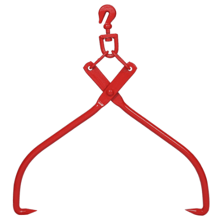 32in Heavy Duty Log Tongs - Timber Lifting Grapple Claw