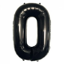 32inch Black Number Foil Balloons for Birthday Party Wedding Anniversary Baby Shower Decor 0 1 2 3 4 5 6 7 8 9 Digital Balloon