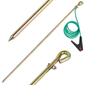 32inch Ground Rod with 6.5ft Wire