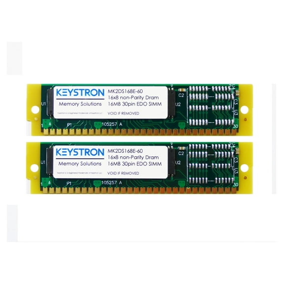 32mb 2X16mb MEMORY UPGRADE for EMU ESi32, Kurzweil K2500 (rev A to rev J Samplers), K2000, K2000VP, and K2vx