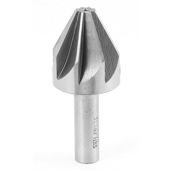 32mm Dia 60 Degree Straight Shank Chamfer Milling Cutter Countersink Drill Bit