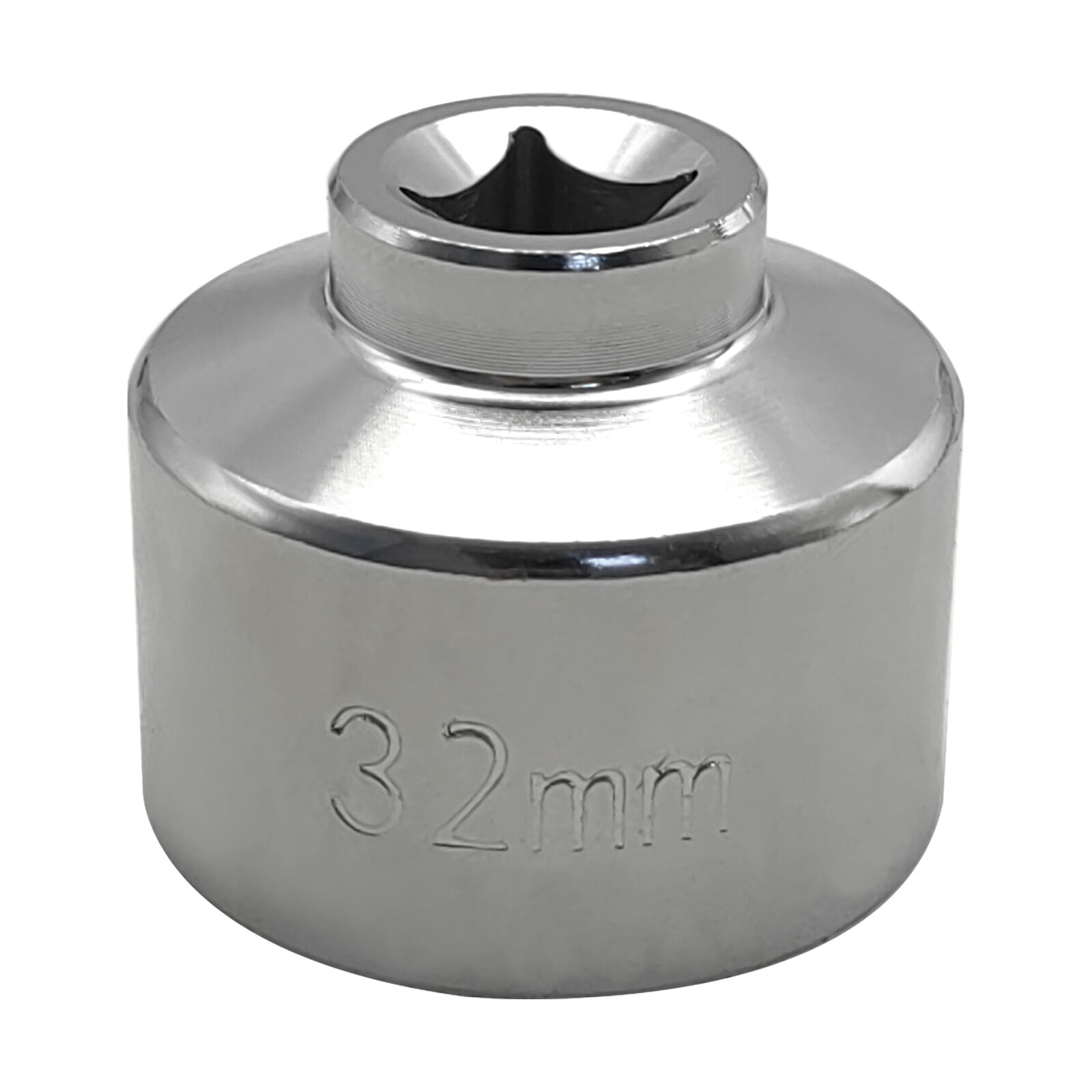 32mm Oil Filter Socket, Low Profile Oil Filter Wrench Replacement for ...