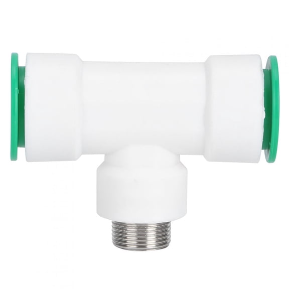 32mm PPR Plastic Water Pipe Tee Connector with 3/4 Male Thread for Pipeline Fittings and Accessories
