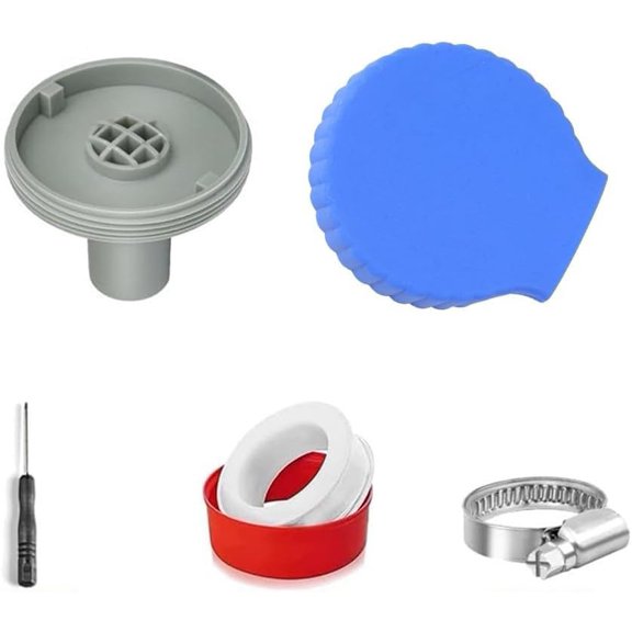 32mm Pool Inlet Nozzle Kit with ABS Construction for Spas, Fish Ponds and Thermal Baths