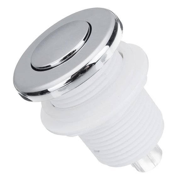 32mm Push Air Switch Button for Bathtubs, Spas, and Garbage Disposals - Pneumatic Micro Switch Fit for Home Use