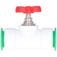 32mm Quick Connect Stop Valve Water Pipe Shutoff Valve Connector