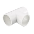 thumbnail image 1 of 32mm Slip Tee Pipe Fitting T-Shaped Coupling Connectors 2Pcs, 1 of 4