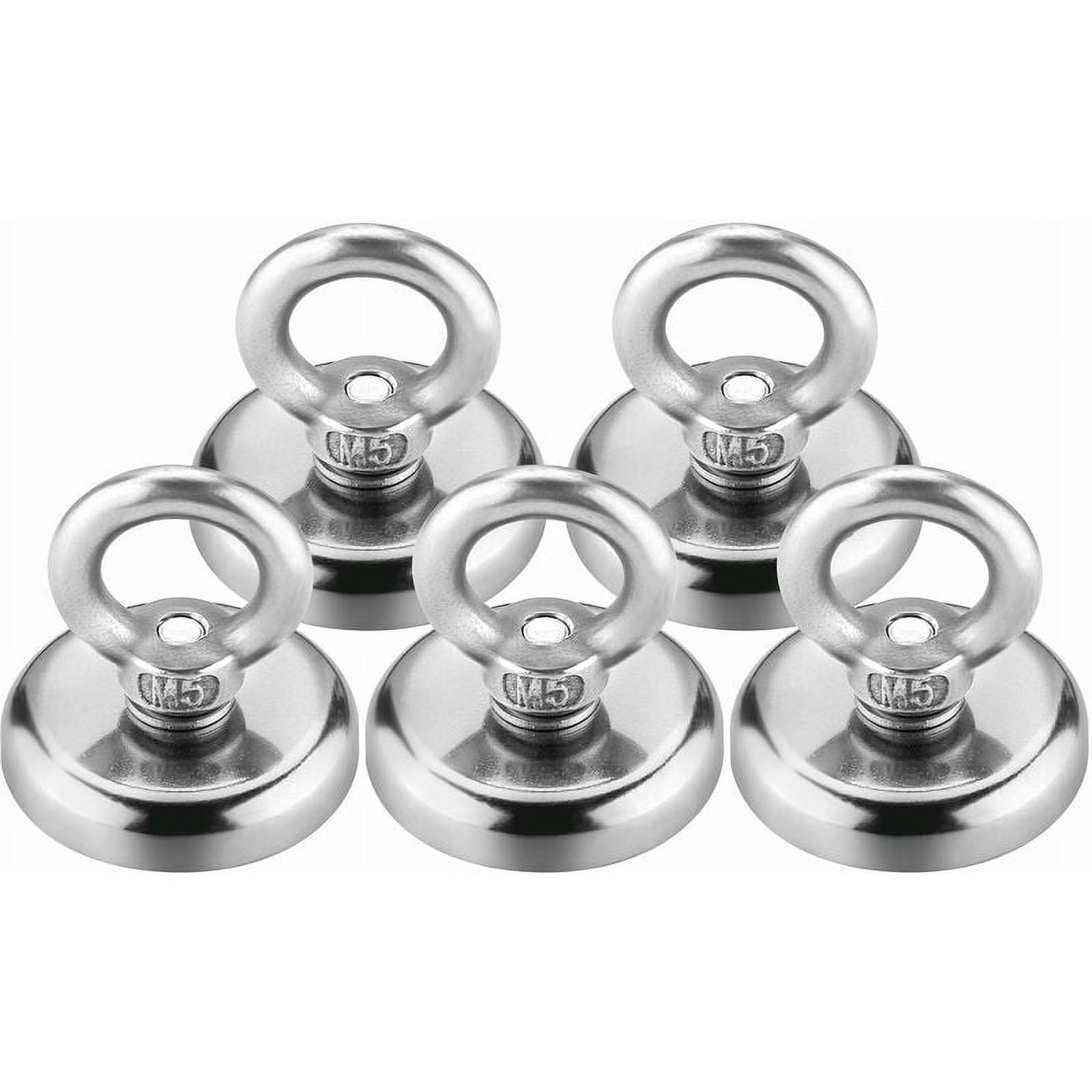 32mm Strong Magnet 30kg Pulling Force Strong Magnet Round Neodymium Magnetic 5 Packs