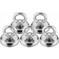 thumbnail image 1 of 32mm Strong Magnet 30kg Pulling Force Strong Magnet Round Neodymium Magnetic 5 Packs, 1 of 1