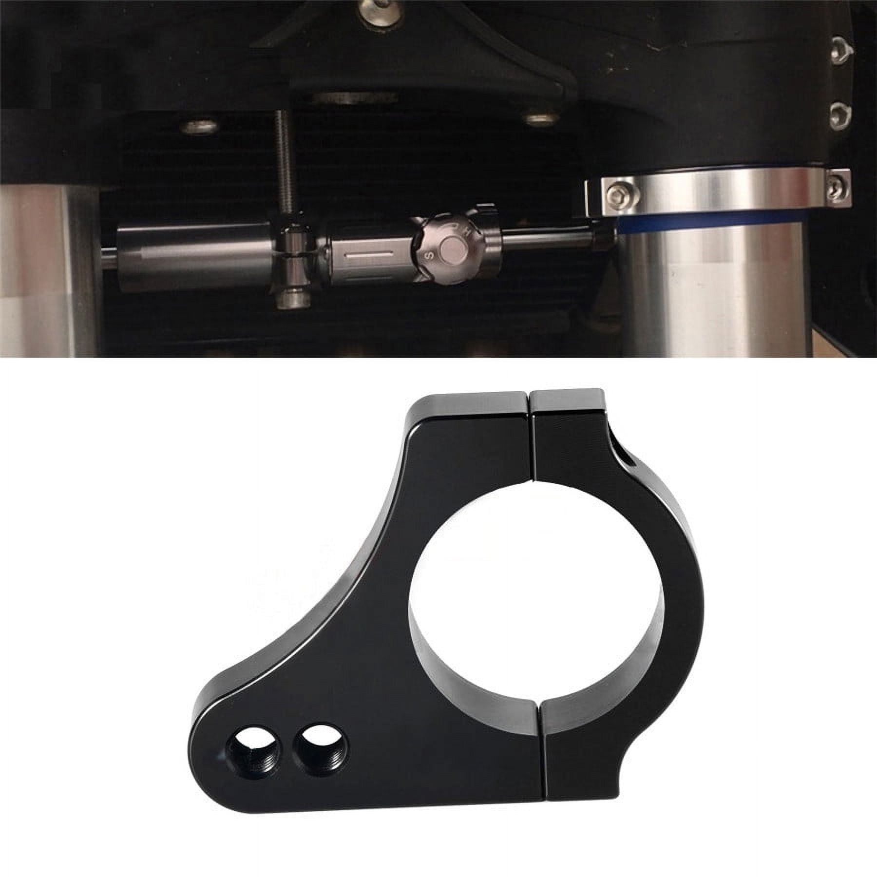 32mm Universal Motorbike Steering Damper Fork Bracket Reduce Lever Vibration CNC