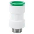 thumbnail image 1 of 32mm to G1in Male Thread Pipe Fitting Plastic Straight Quick Connector Tube Fittings, 1 of 8