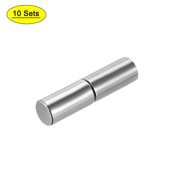 32mmx8mm Home Gate Door Window Part Male to Female Steel Hinge Pin 10 Sets