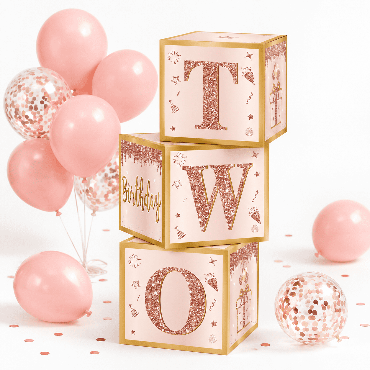 32nd Birthday Decorations Balloon Gift Boxes For - Walmart.com