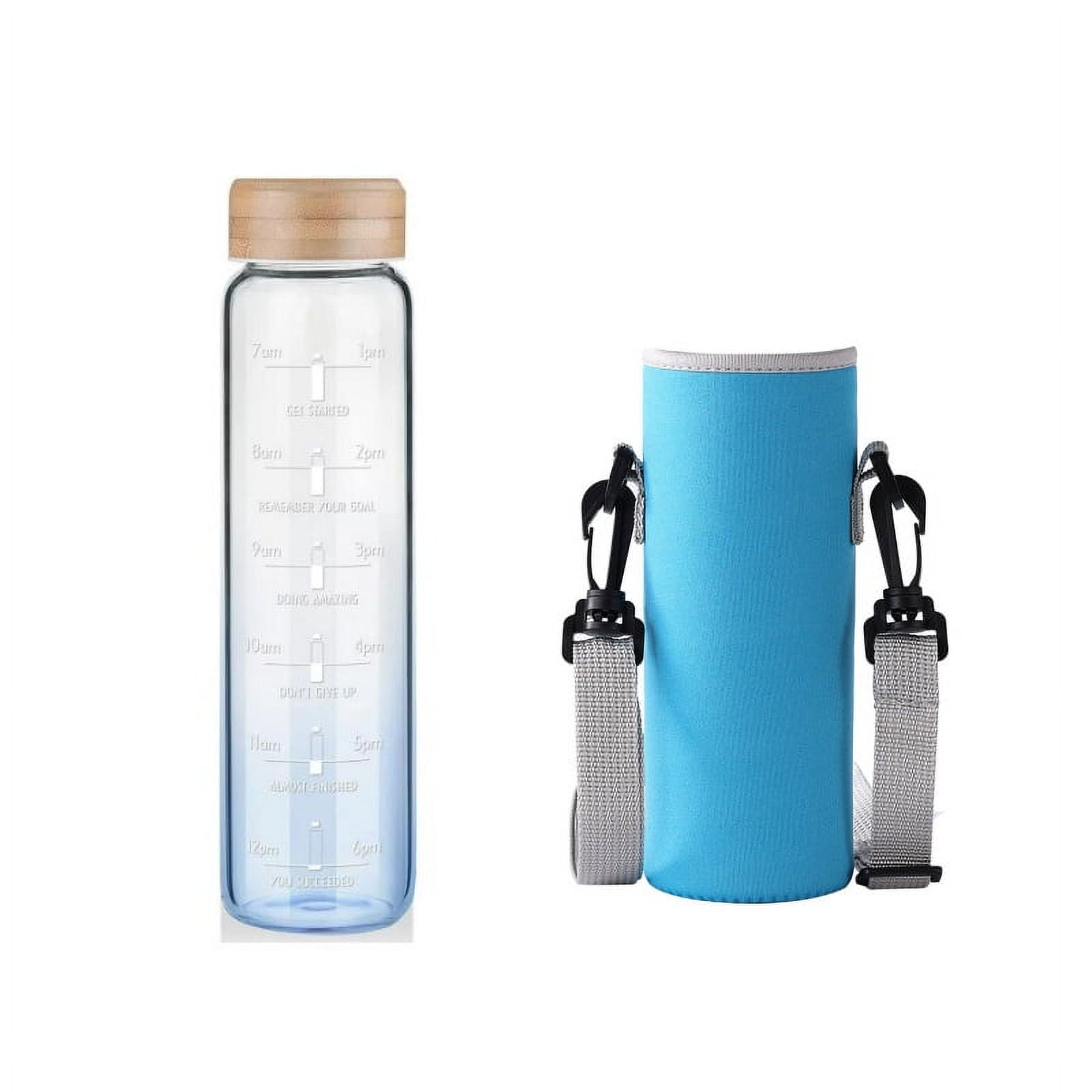 32oz Borosilicate Glass Water Bottle With Straw Time Marker Wide 32oz-borosilicate-glass-water-bottle-with-straw-time-marker-wide