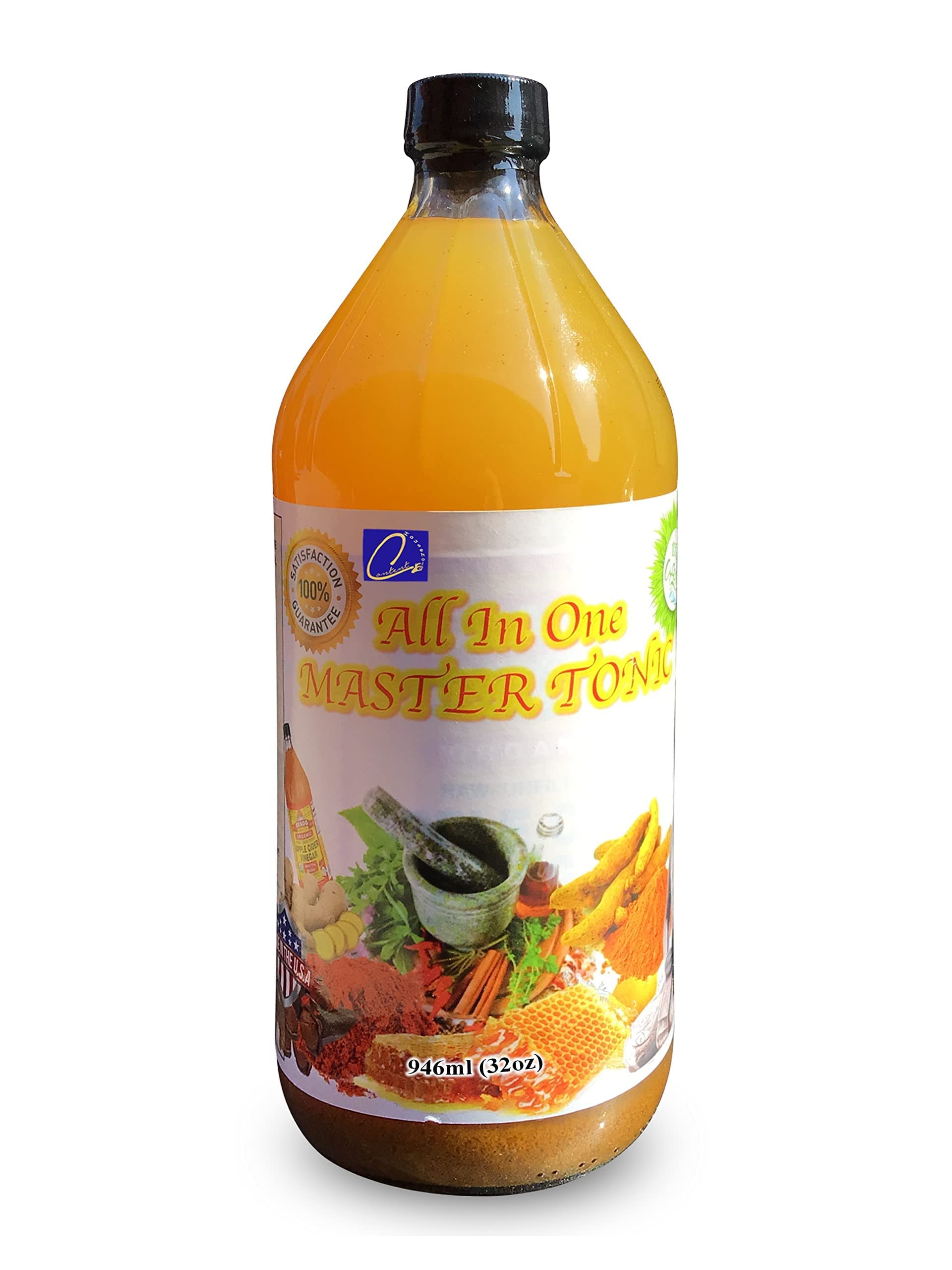32oz Bragg Apple Cider Vinegar w/ the Mother All in One Master Tonic