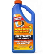 FlexiSnake Drain Weasel Pro Strength Drain Clog Remover Gel, 32 fl oz