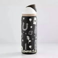 thumbnail image 1 of 32oz Floral  Stainless Steel Vacuum Flask with Straw, Drink Cup for Home Office School, Drinkware, Back to School-a, 1 of 10