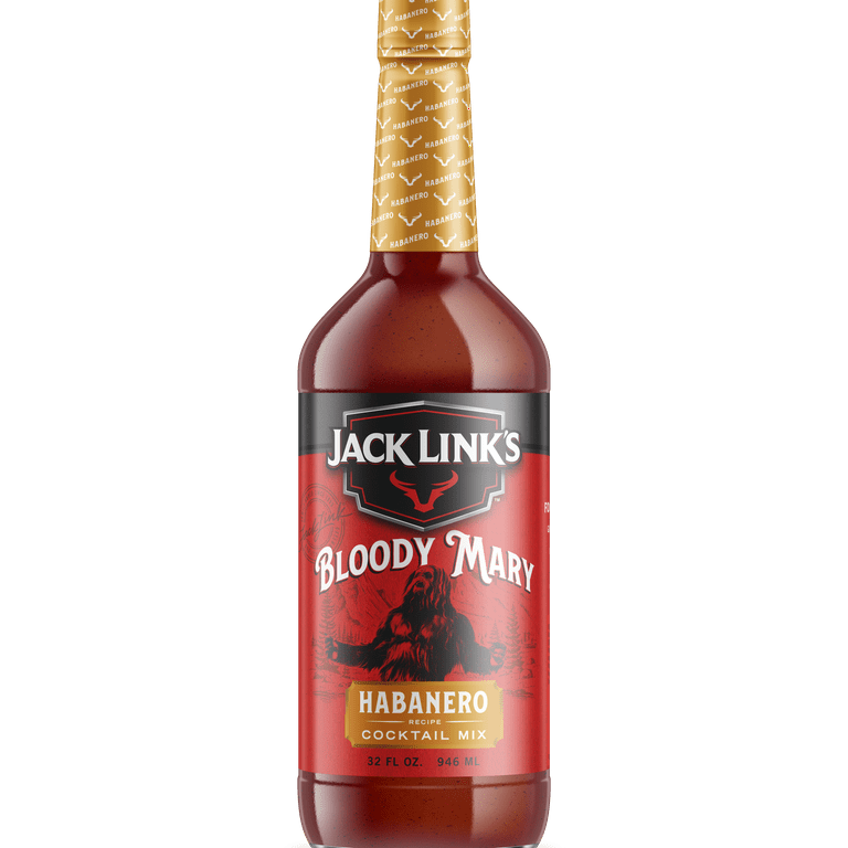 32oz Jack Link's Bloody Mary Mix Habanero 1/1 Count - Walmart.com