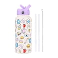 thumbnail image 1 of 32oz Large Capacity Kids Insulated Water Bottle with Straw Lid Stainless Steel Kid Cup Travel Tumbler Double Wall Vacuum Leak Proof Portable Toddler Water Bottle, 1 of 2